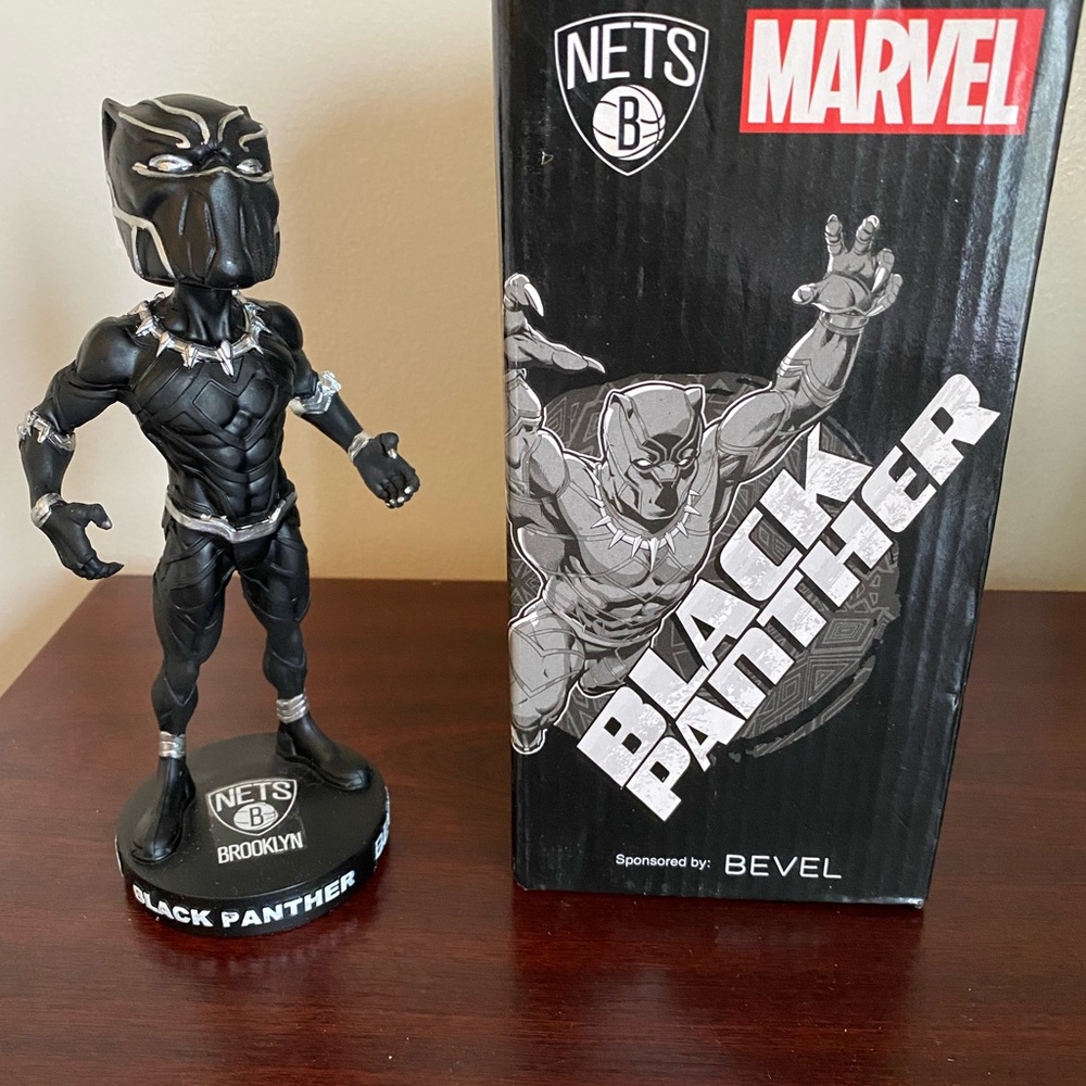 2019 Brooklyn Nets Black Panther bobblehead